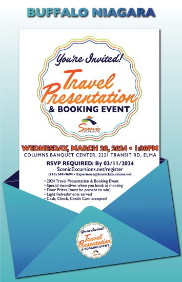 BUFFALO | RSVP 2024 Travel Presentation & Booking Event