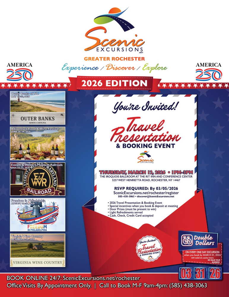 ROCHESTER | RSVP 2026 Travel Presentation & Booking Event