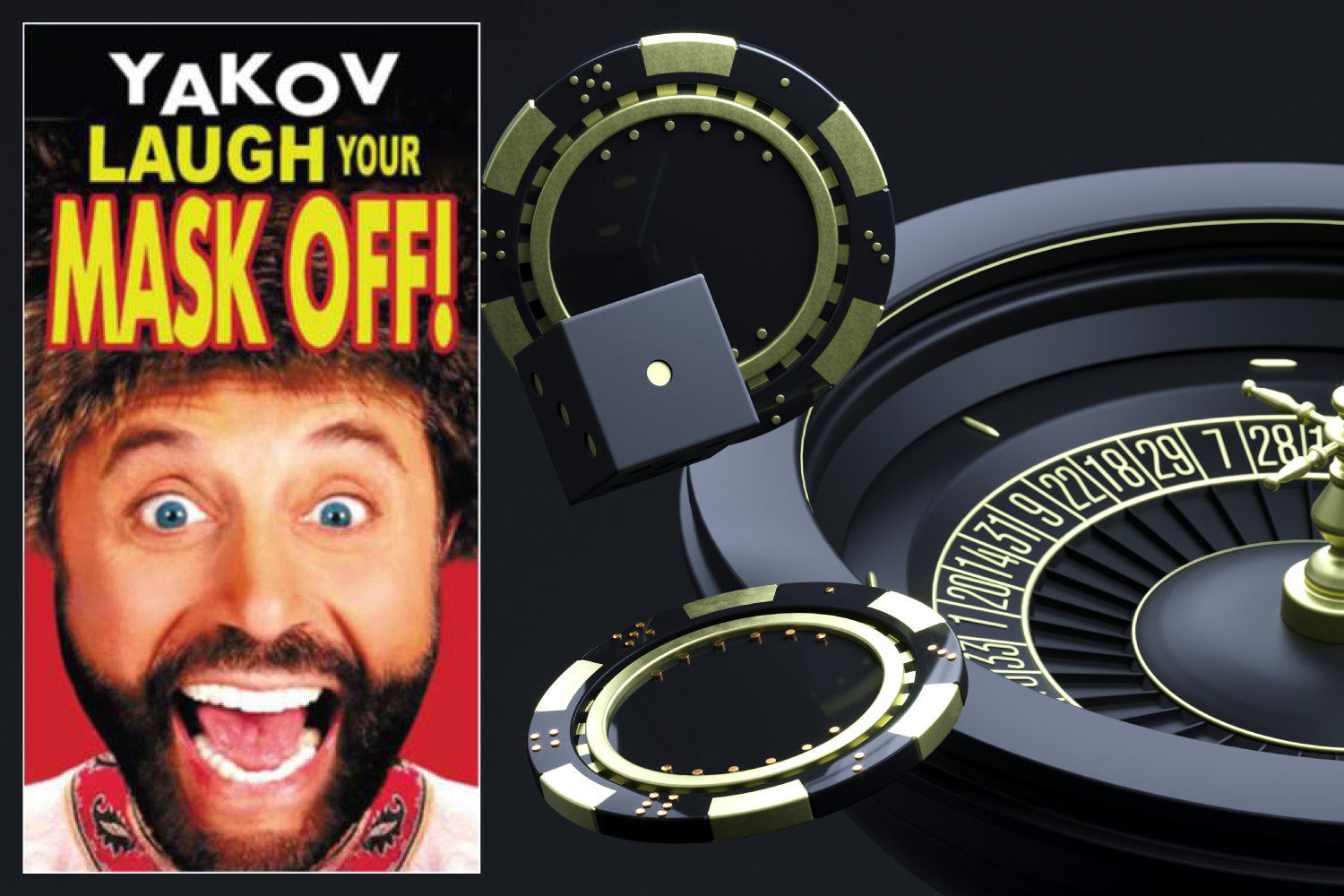 “YAKOV - LAUGH YOUR MASK OFF!” – MATINEE – GROUPS 30+