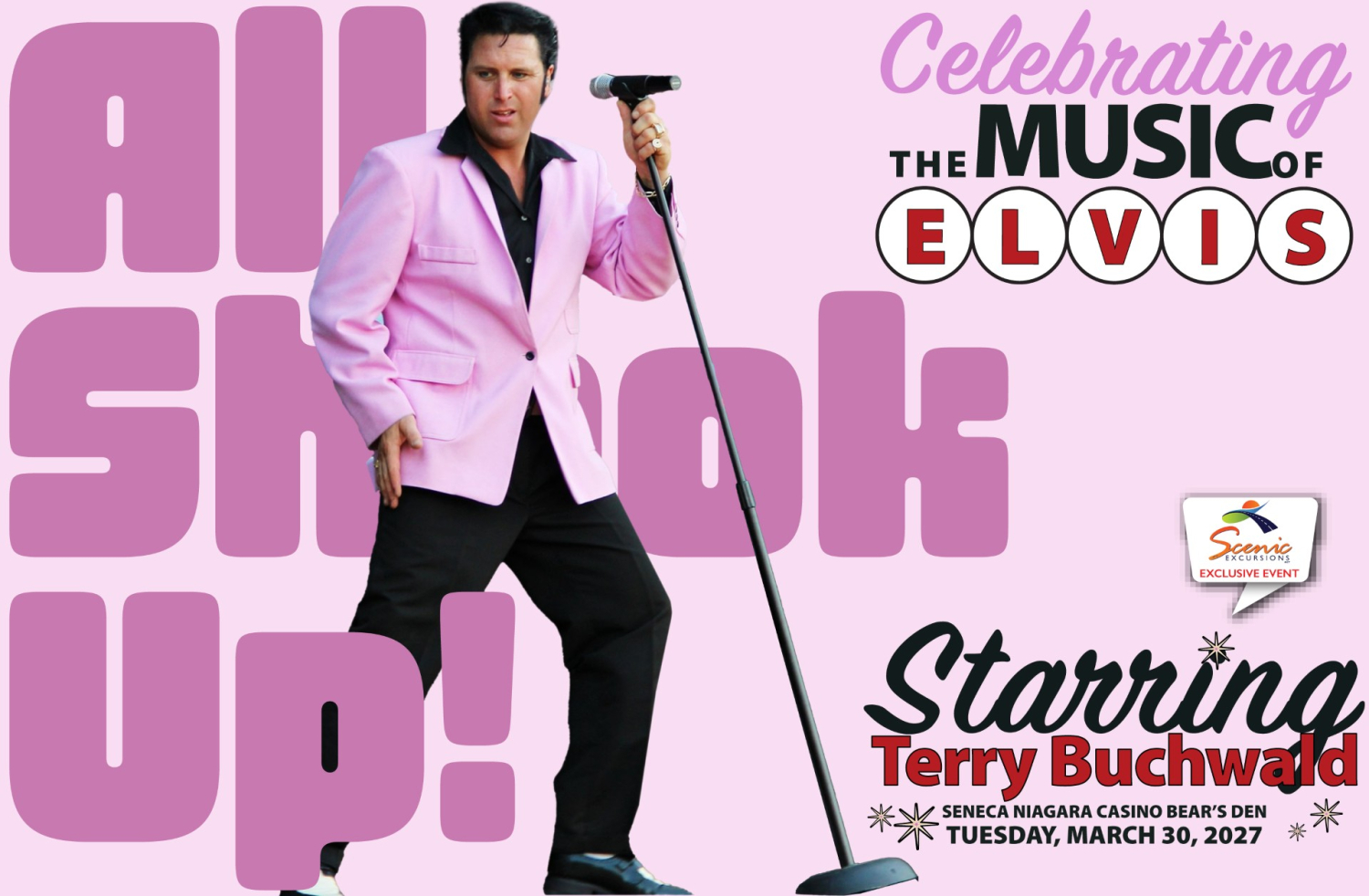 \"All Shook Up\" at Seneca Niagara Casino - Tues., March 30, 2027