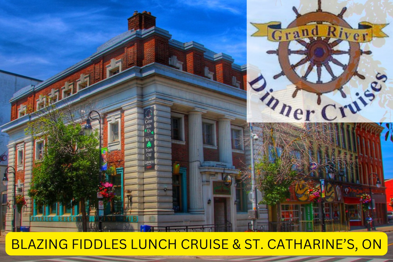 Blazing Fiddles Cruise & St. Catharine\'s - Weds., July 10, 2024