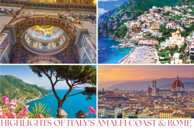 Highlights of Italy's Amalfi Coast & Rome - October 12-22, 2027