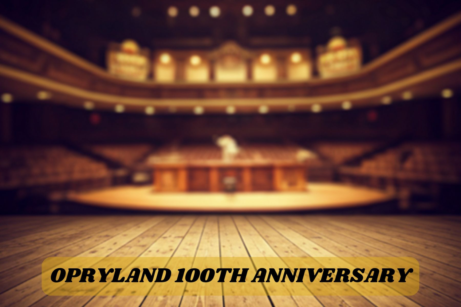 Opryland 100th Year Celebration - October 12-16, 2025