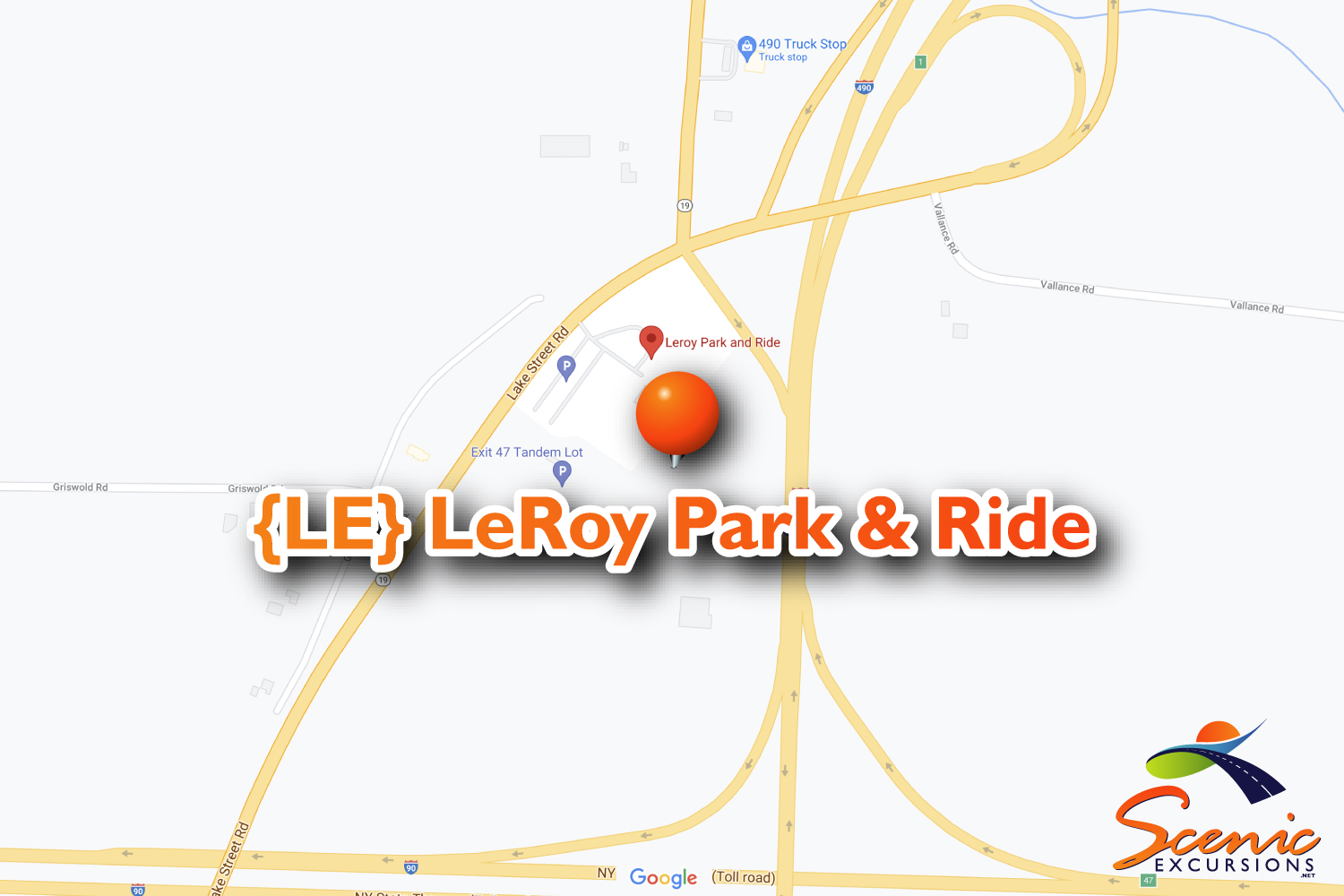 {LE} LeRoy Park & Ride