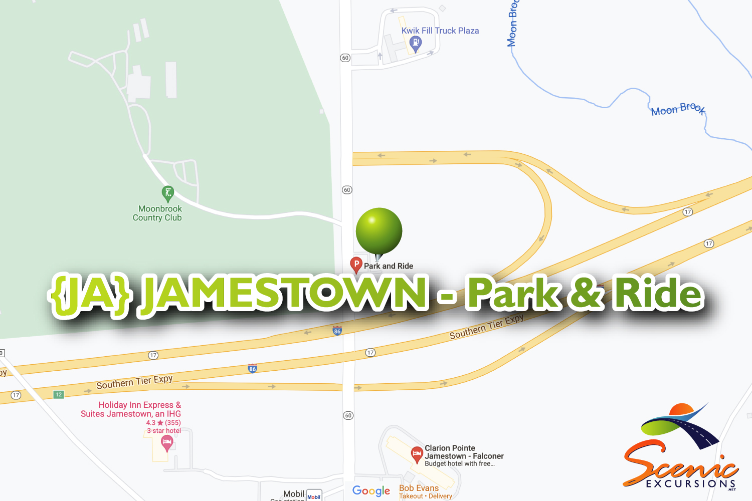 {JA} JAMESTOWN - Park & Ride