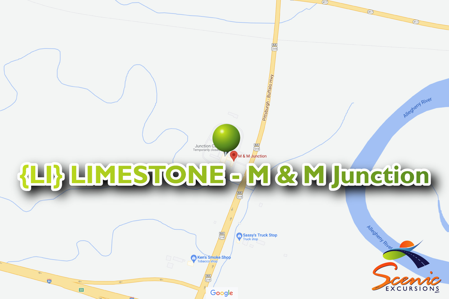 {LI} LIMESTONE - M & M Junction